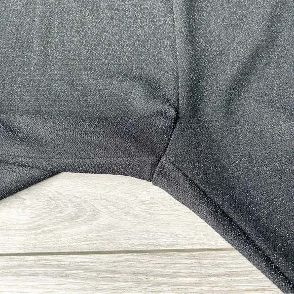 Gabrielle by Molly Bracken Black Shimmer Skinny Pants - Picture 7 of 13